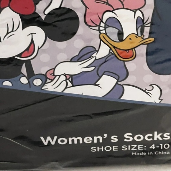 Disney Women's Mickey Mouse & Friends 15 Days of Socks Advent Calendar Sz 4-10 - Picture 4 of 8